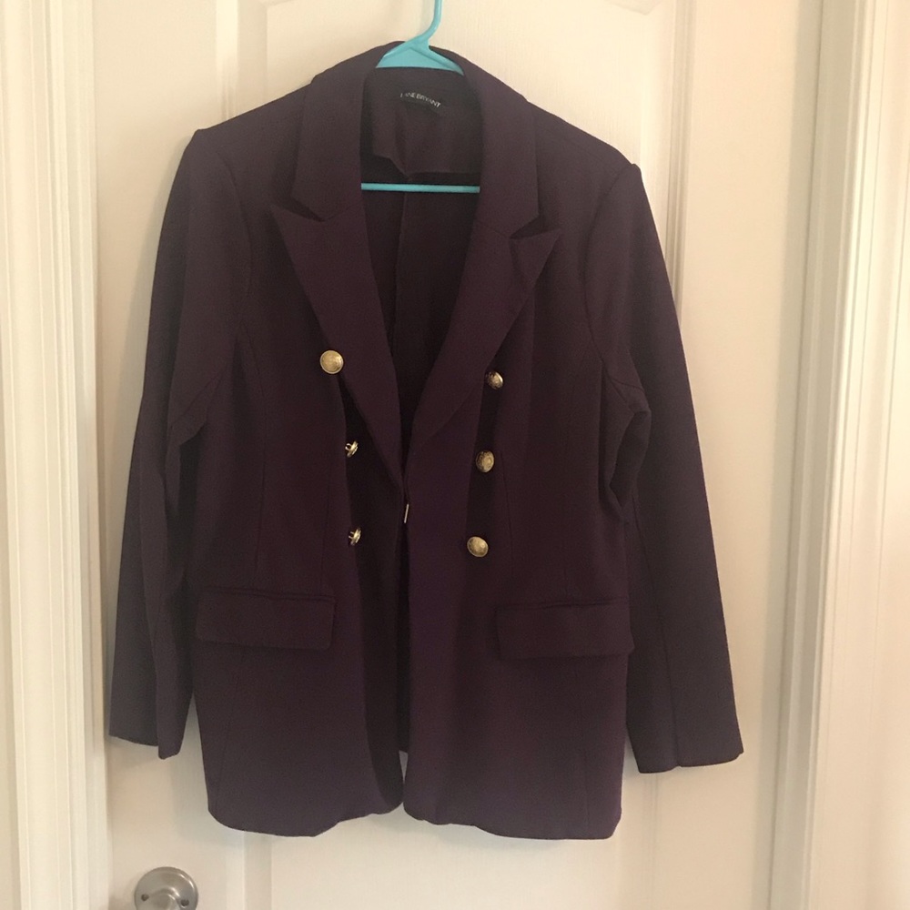 COPY - Purple Lane Bryant blazer